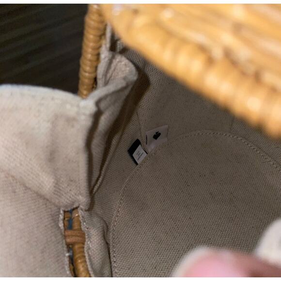 KATE SPADE Limited Edition “Georgia” Wicker Monkey Bag - Picture 9 of 16